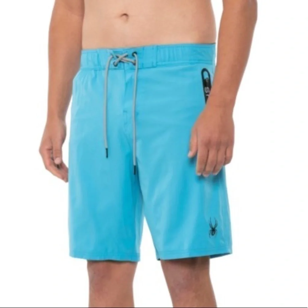 Spyder Heatseal Logo Pocket Swim Shorts NWT